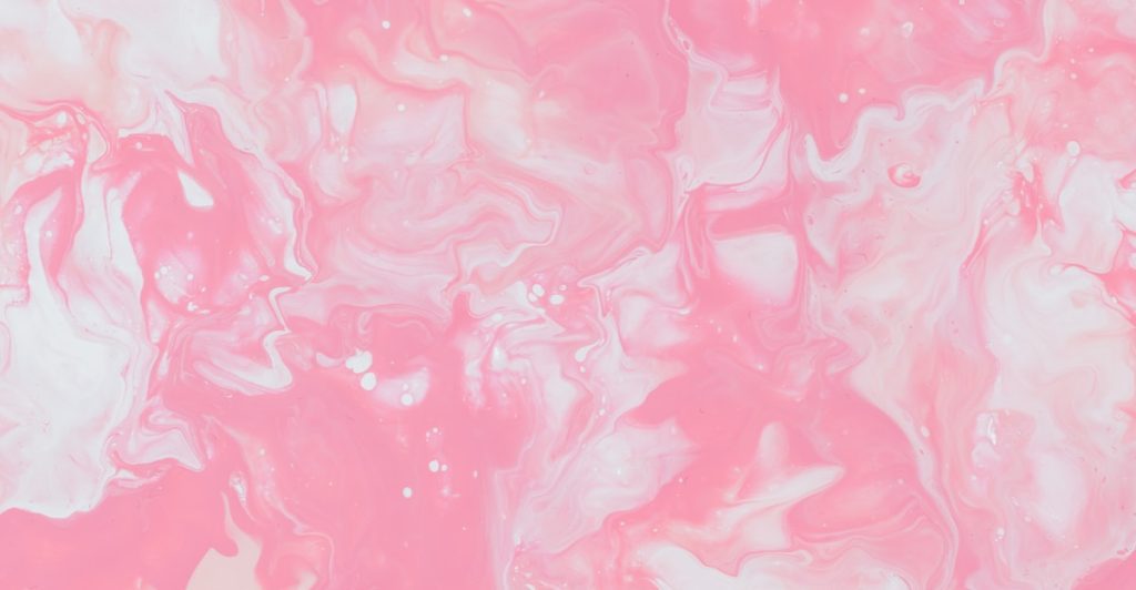 pink and white abstract painting