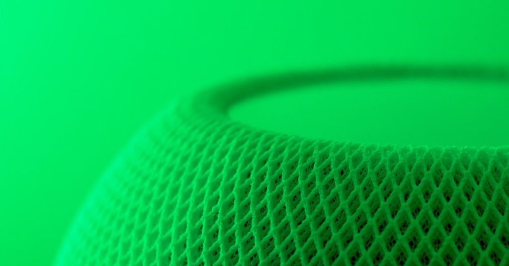 green textured background.